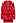 Love Embrace Open Front Knit Cardigan in Red