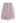 Patch Pocket Plaid Tweed Flap Skirt in Pink