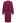 Pearl Neckline Ribbed Knit Twinset Dress in Magenta