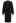 Pearl Neckline Ribbed Knit Twinset Dress in Black