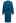 Pearl Neckline Ribbed Knit Twinset Dress in Indigo