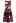 Watercolor Impression Sleeveless Midi Dress