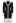 V-Neck Cutout Back Bowknot Tiered Hem Knit Dress in Black