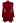 Faux-Wrap Flare Sleeve Asymmetric Chiffon Mini Dress with Sash in Red