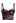 Floral Mesh Bustier Crop Top in Black