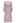 Dancing Floret Embroidered Button Down Dress in Pink
