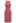 Criss Cross Waist Halter Knit Dress in Coral