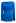 Asymmetric Ruched Satin Long Sleeve Top in Blue