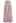 Ruched High Waist Pleated Wide-Leg Pants in Pink