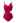 Front Knot Ruched Bikini Set in Hot Pink