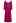 Floret Embroidery Square Neck Midi Dress in Hot Pink
