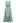 Beaded Tie-Neck Halter Dress in Pea Green