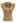 Choker Neck Ruched Cap Sleeves Knit Top in Tan