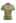 Side Ruched Detail Soft Touch Top in Moss Green