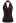 Optimal Halter V-Neck Sleeveless Top in Brown