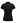 Mesh Spliced Neckline Stretchy Top in Black
