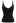 Button Decorated Ribbed Knit Tank Top in Black