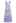 Tranquil Blue Rose Tie-Strap Maxi Dress