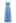 Floret Embroidery Tie-Shoulder Shirred Dress in Blue