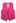 V-Neck Buttoned Down Linen-Blend Vest in Hot Pink