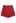 Side Pocket Pleated Linen-Blend Shorts in Red