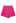 Side Pocket Pleated Linen-Blend Shorts in Hot Pink