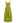 Lime Embroidery Shirred Tie-Strap Maxi Dress