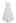 Polished Satin Flared Hem Cami Dress in White