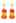 Multi-Color Pumpkin Pearly Earrings