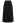 Velvet Polka Dot Back Slit Midi Skirt in Smoke