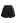 Patch Side Pocket Faux Leather Utility Shorts in Black