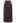 Smooth Silhouette Faux Leather Split Maxi Skirt in Burgundy