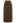 Smooth Silhouette Faux Leather Split Maxi Skirt in Brown