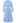 Graceful Pleats Faux-Wrap Belted Midi Dress in Blue