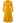 Graceful Pleats Faux-Wrap Belted Midi Dress in Yellow