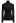 Faux-Wrap Mock Neck Long-Sleeve Top in Black