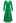 Twist Front V-Neck Cutout Sleeve Maxi Dress in Green
