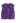 Bold Golden Buttons Patch Pocket Chunky Knit Vest in Purple