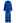 Golden Button Patch Pocket Knit Cardigan and Pants Set in Royal Blue