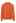 Integral Metallic Thread Mock Neck Wool Sweater in Orange