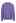 Integral Metallic Thread Mock Neck Wool Sweater in Purple