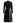Inventive Contrast Striped Belted Ribbed Knit Dress in Black