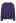 Heartwarming Mock Neck Long-Sleeve Wool Sweater in Purple