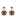Black Spider Web Alloy Earrings