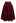 Autumn Edit Tweed Flare Midi Skirt in Burgundy