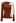 Sheer Tie-Strap One Shoulder Knit Top in Pumpkin