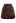 Shine Glamour Sequin Hem Mini Skirt in Brown