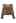 Dancing Ruffle Plisse Buttoned Cropped Top in Tan