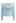 Crisscross Front Off-Shoulder Fuzzy Knit Top in Baby Blue