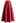 Luxurious Night Bowknot Pleated A-Line Skirt in Red